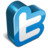 twitter 3d Icon